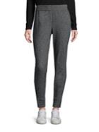 Eileen Fisher Heathered Banded Waist Pants