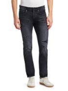 Saint Laurent Rip & Repair Slim-fit Jeans
