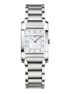Baume & Mercier Hampton 10050 Diamond, Mother-of-pearl & Stainless Steel Bracelet Watch
