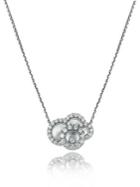 Chopard Happy Dreams Diamond, Mother-of-pearl & 18k White Gold Pendant Necklace