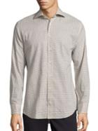 Luciano Barbera Long Sleeve Dotted Shirt