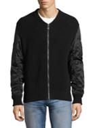 Belstaff Bossington Mixed Media Sweater