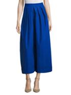Delpozo Solid Cropped Pants