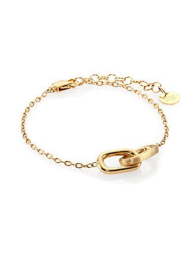Marco Bicego Delicati 18k Yellow Gold Interlocking Link Bracelet