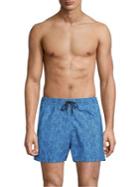 Dan Ward Stripe-print Swim Shorts