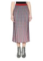 Kenzo Striped Midi Skirt