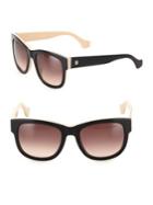 Balenciaga 55mm Two-tone Square Sunglasses