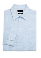 Emporio Armani Modern Fit Check Button-down Shirt