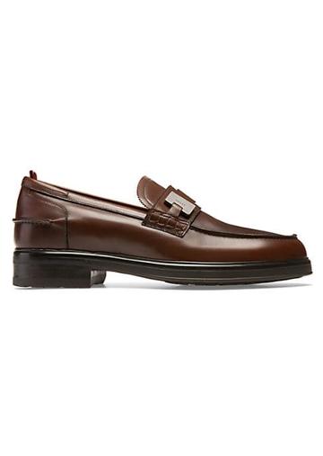 Bally Moe Leather Loafers