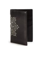 Alexander Mcqueen Tall Printed Leather Wallet