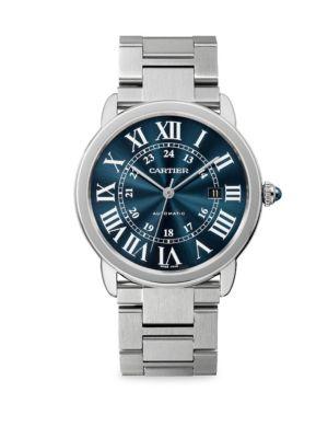 Cartier Ronde Solo De Cartier Stainless Steel Bracelet Watch