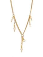Chloe Kay Faux-pearl Chain Necklace