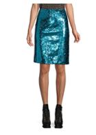 Alice + Olivia Ramos Embellished Fitted Skirt
