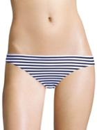 Shoshanna Marine Stripe Bikini Bottoms
