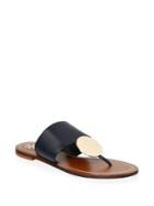 Tory Burch Patos Disc Leather Sandals