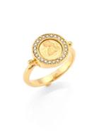 Temple St. Clair Angel Diamond & 18k Yellow Gold Ring