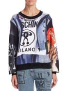 Moschino Multi-print Sweatshirt