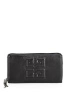 Givenchy Embelem Logo Zip Leather Continental Wallet