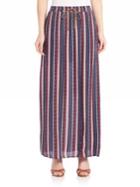 Splendid Beachcomber Stripe Maxi Skirt