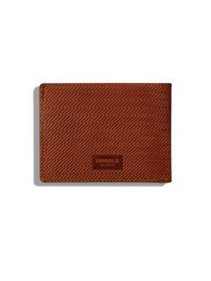 Shinola Slim Bifold 2.0 Leather Wallet