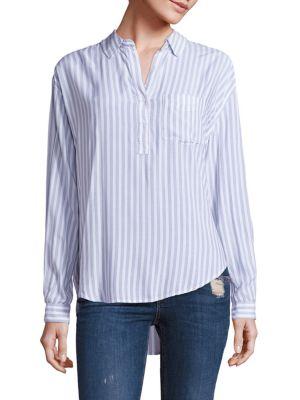 Rails Elle Striped Fishtail Shirt
