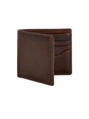 Frye Logan Leather Billfold Wallet