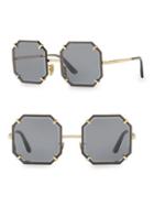 Dolce & Gabbana 55mm Octagonal Sunglasses
