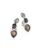 Ippolita Rock Candy? Black Tie Three-stone Earrings