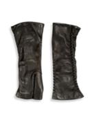 Saks Fifth Avenue Collection Fingerless Leather Gloves