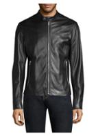 Theory Benji Wynwood Leather Jacket