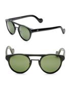 Moncler 50mm Vintage Round Sunglasses