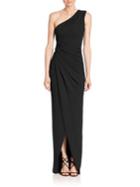 Michael Kors Collection One-shoulder Twist Gown