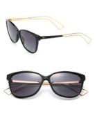 Dior Confident 57mm Square Sunglasses