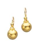 Gurhan Amulet 24k Yellow Gold Dome Drop Earrings