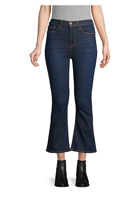 Hudson Jeans Holly High-rise Crop Flare Jeans