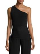 Ramy Brook Liana Knitted One Shoulder Top