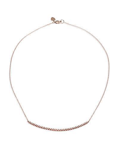 Meira T Diamond & 14k Rose Gold Chain Necklace