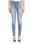 Mcguire High-rise Newton Skinny Jeans With Frayed Hem