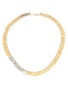 Sia Taylor Fringe 18k Yellow & White Gold Necklace