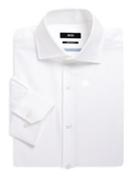 Hugo Boss Long-sleeve Cotton Button-down Dress Shirt