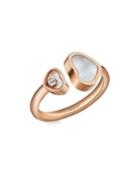 Chopard Happy Hearts Diamond & Mother-of-pearl Ring