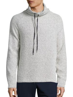 Madison Supply Cotton Blend Funnelneck Sweater