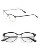 Tom Ford Eyewear 52mm Titanium Square Optical Glasses