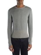 Thom Browne Baby Cable Crewneck Sweater