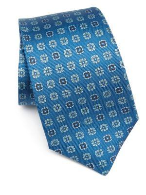 Kiton Silk Medallion Tie