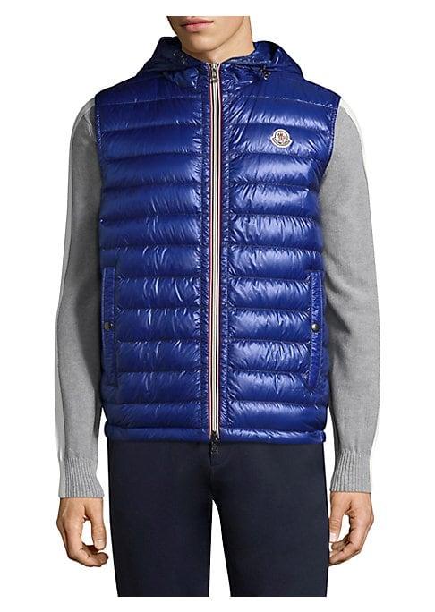 Moncler Gui Full-zip Quilted Vest