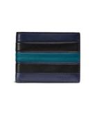 Coach Varsity Stripe Slim Leather Wallet