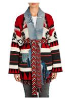 Alanui New Icon Patch Knit Cashmere-blend Kimono Cardigan
