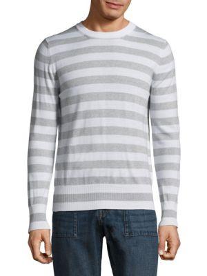 Eleventy Striped Wool Sweater