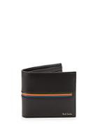 Paul Smith Rainbow Stripe Bifold Leather Wallet